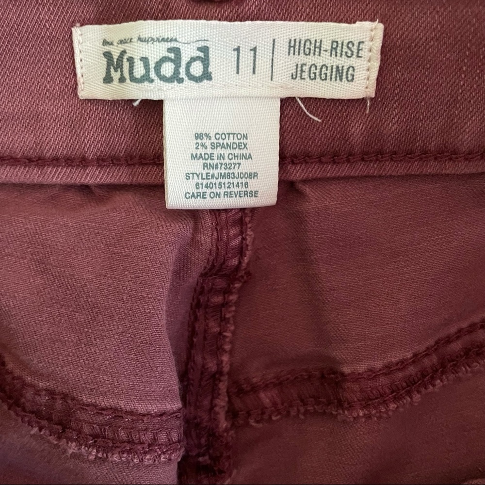 Mudd | Button Fly High Rise Jegging - Picture 6 of 6